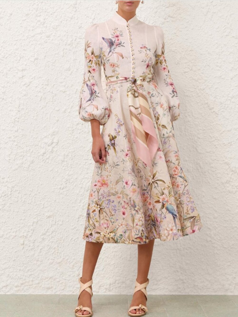 NWOT! Zimmermann Rebellion Button Midi Dress